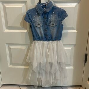 Jean and tulle cowgirl dress